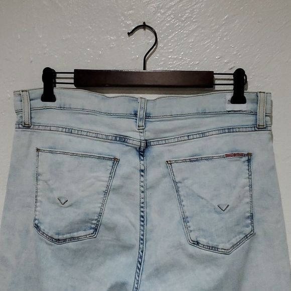 Hudson Blair High Rise Bootcut Crop in Light Wash Size 32 - Picture 6 of 11